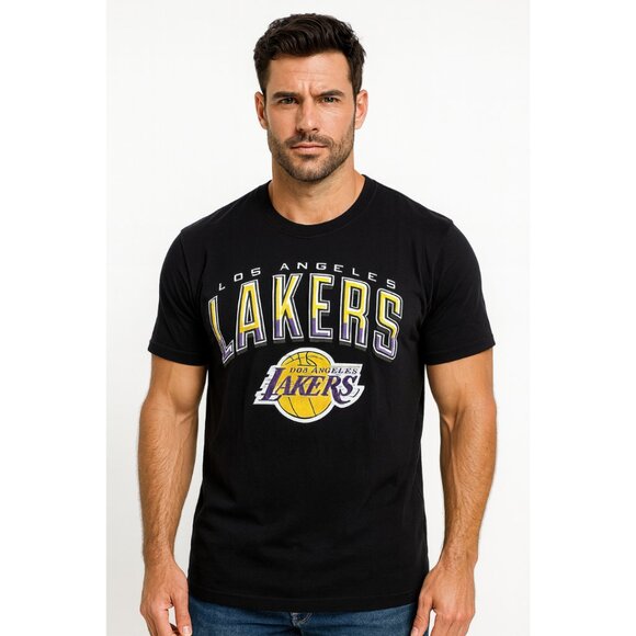 Men’s Los Angeles Lakers Short Sleeve T-Shirt – Size S – NWT – NBA Official - Picture 1 of 8
